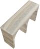 Meridian Furniture Faenza Travertine Console Table-4