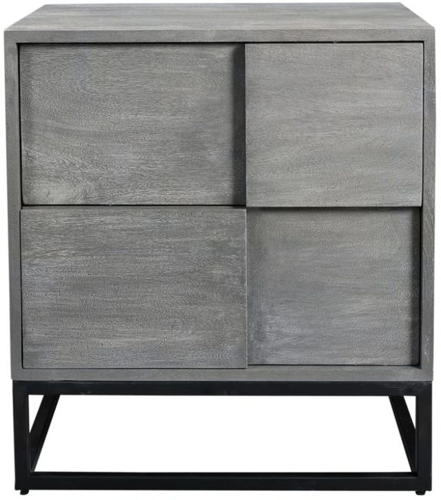 Moe's Home Collection Felix Grey Nightstand-2