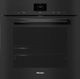 Miele 24" Obsidian Black Single Electric Wall Oven -0