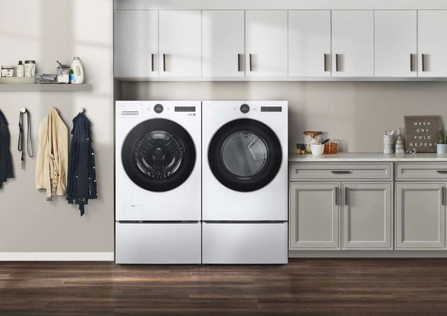LG 7.4 Cu. Ft. White Front Load Electric Dryer-13