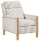 Homelegance® Burton Gray/White Manual Reclining Chair-0