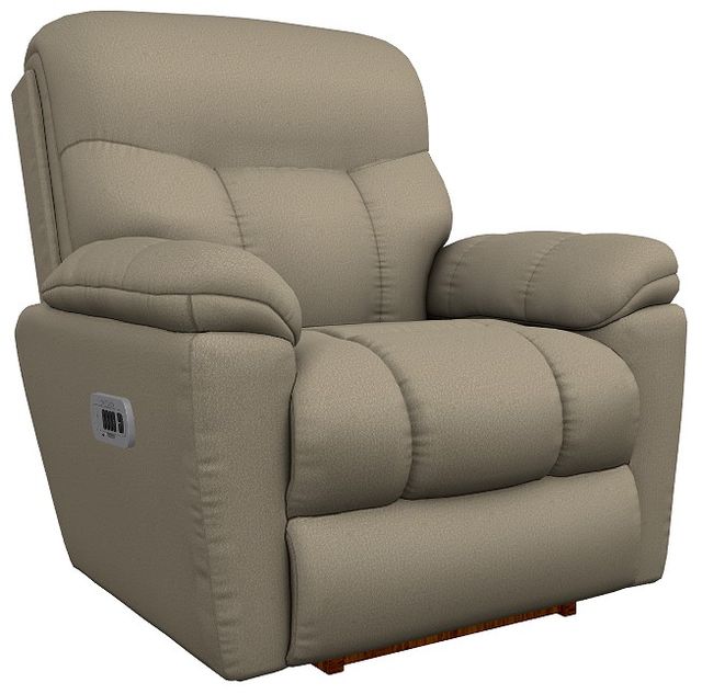 La-Z-Boy® Morrison Sable Power Rocking Recliner with Headrest and Lumbar-0