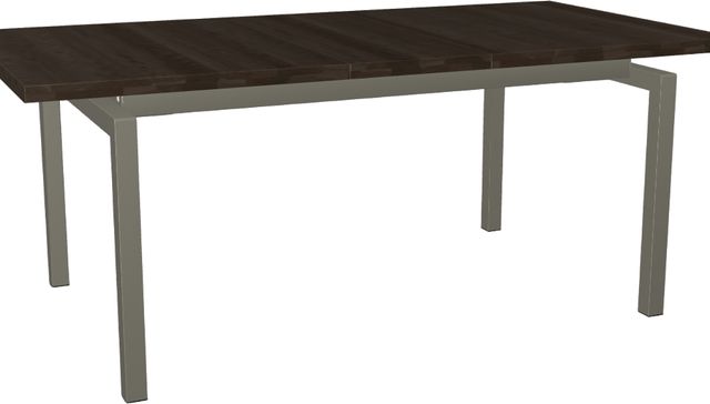 Amisco Customizable Zoom Solid Ash Table with Extension-1