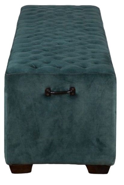 Home Trends & Design D'Orsay Green Bench-1