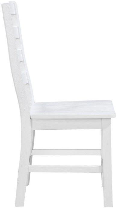 Mazin Furniture Redmond White Dining Side Chair-2
