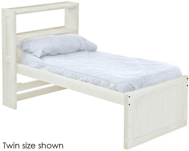 Crate Designs™ Furniture Cloud Twin XL Captain's Youth Bookcase Bed-0