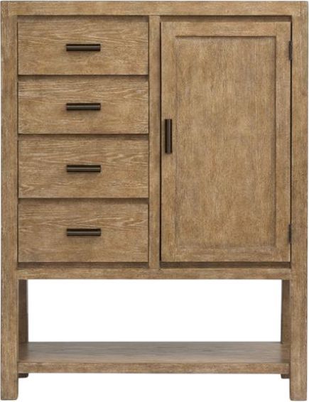 Magnussen Home® Plum Creek Sierra Brown Door Chest-2