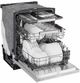 LG FlushFit™ 24" Stainless Steel Top Control Built-In Dishwasher with QuadWash® Pro-4