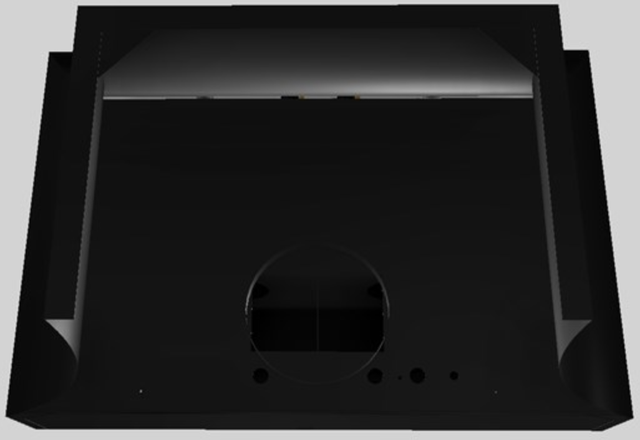 Vent-A-Hood® Designer Series 36" Black Wall Mounted Range Hood-2