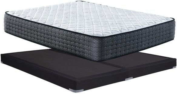 Sierra Sleep® by Ashley® Limited Edition 3-Piece Hybrid Firm and Standard Foundation King Mattress Set-0