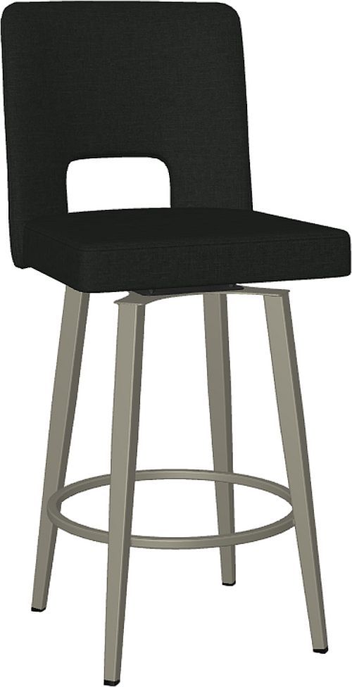 Amisco Customizable Bryana Bar Swivel Stool-1