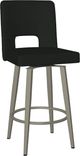 Amisco Customizable Bryana Bar Swivel Stool-1