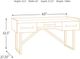 Signature Design by Ashley® Starmore Brown 63" Office Desk-2