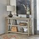 Liberty Furniture Affinity Gray Sofa Table with Dusty Taupe Base-1