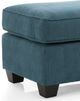Decor-Rest® Furniture LTD 2541 Blue Ottoman-1