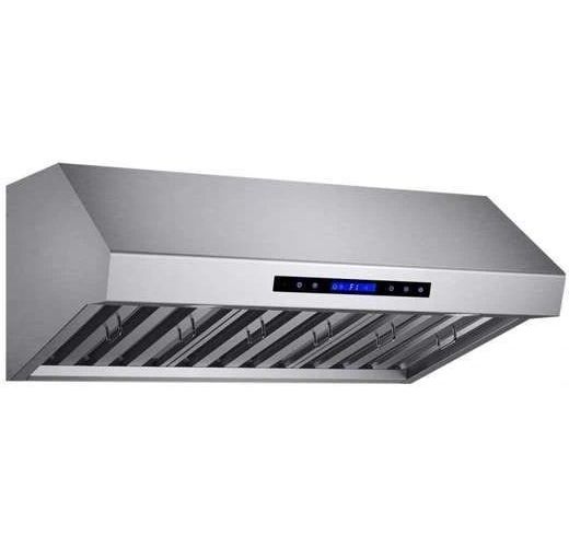 FORNO® Palazzo Alta Qualita 36" Stainless Steel Wall Mounted Range Hood-1