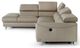 VIG Furniture Divani Casa Versa Light Taupe Left Facing Sectional Sofa with Recliner-2