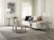 Riverside Furniture Adelyn Crema Gray Rectangular Coffee Table with Gray Base-4