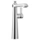Moen® Flara Chrome One-Handle High Arc Bathroom Faucet-0
