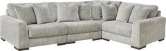Signature Design by Ashley® Regent Park 4-Piece Pewter Sectional 
