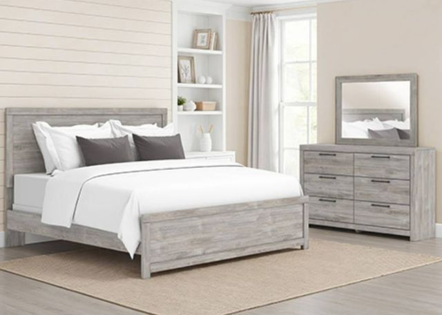 Signature Design by Ashley® Broachmyn Gray Bedroom Mirror-1