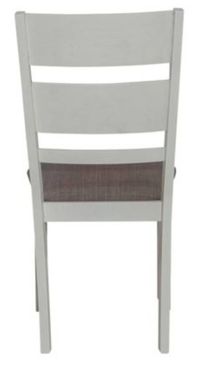 Liberty Furniture Brook Bay Gray/Textured White Dining Side Chair-2