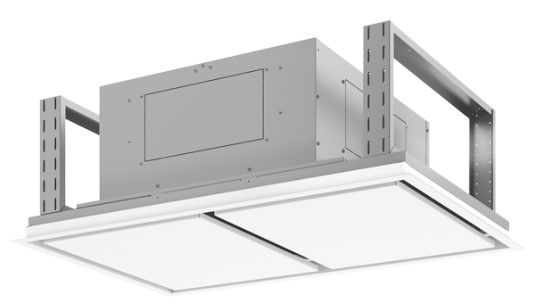 Zephyr Lux Connect 43" White Island Range Hood -1