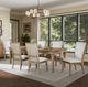 Liberty Furniture Haven Hills 7-Piece Camel Beige/Sand Optional Rectangular Dining Table Set-1