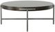 Fairfield® West Camden Rectangular Tahitian Pearl Top Round Cocktail Table with Black Steel Base-2
