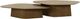 TOV Furniture Roche 2-Piece Brown Nesting Coffee Table Set-4
