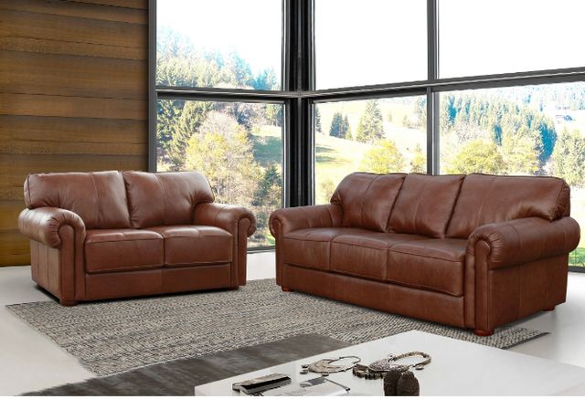 Mazin Furniture Morro Chocolate Brown Loveseat-3
