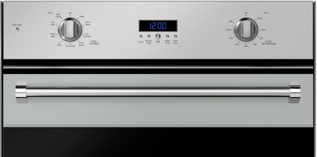 Viking® 3 Series 30" Arctic Grey Single Electric Wall Oven-1