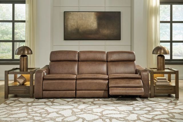 Signature Design by Ashley® Crowell 3-Piece Saddle Power Reclining Sectional-2