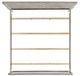 Elements International Ellen Ash White King Panel Bed-3