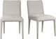 Moe's Home Collection Calla 2-Piece Light Grey Dining Chair Set-4