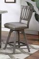 ECI Furniture PineCrest Distressed Pine/Grey Tulip Counter Stool-0