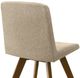 Armen Living Gina Brown/Sand Dining Chair-5