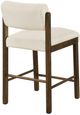 Coaster® Kehoe 2-Piece Cream/Walnut Counter Stool Set-5