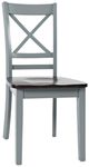 Jofran Inc. Asbury Park 6-Piece AP Gray/Autumn Brown Dining Set-4