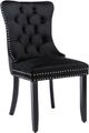 Crown Mark Arabella Black Accent Chair-0