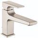 Hansgrohe Metropol Brushed Nickel 1.2 GPM Single-Hole Faucet 100 with Lever Handle-0