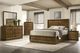 Furniture of America® Kirkham 4-Piece Walnut Queen Bedroom Set-0