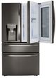 LG 36 in. 29.5 Cu. Ft. PrintProof™ Black Stainless Steel French Door Refrigerator-4