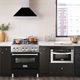 ZLINE 30" Black Matte Wall Mounted Range Hood -1