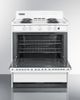 Summit® 30" White Freestanding Electric Range-1