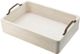 A & B Home Set of 5 Beige Nesting Trays-4