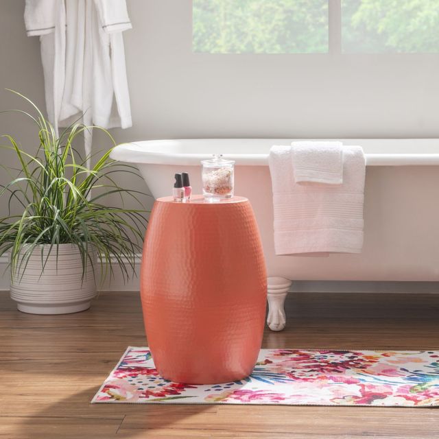Powell® Sienna Coral Side Table-3