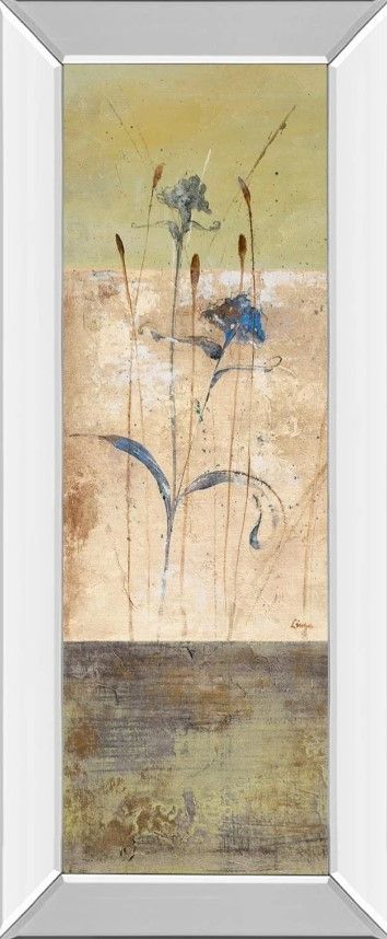 Classy Art Kimono I by Loretta Linza Mirror Framed Wall Art-0