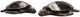 Crestview Collection Sheldon 2-Piece Brown Statue Set-1