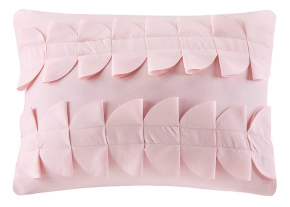 Olliix by Mi Zone Kids Darya Aqua/Pink Full/Queen Printed Mermaid Reversible Coverlet Set-4